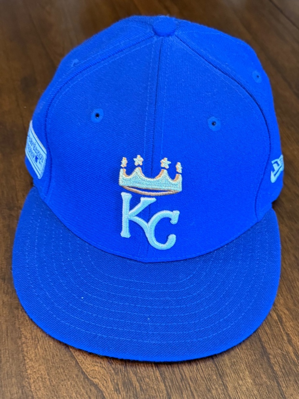 Kansas City Royals Alternate Blue Baseball Hat, Blue, Size 7 1/8